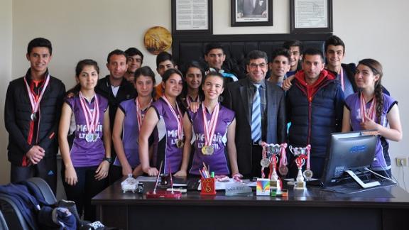 Bir başarıda Viranşehir Anadolu Lisesinden