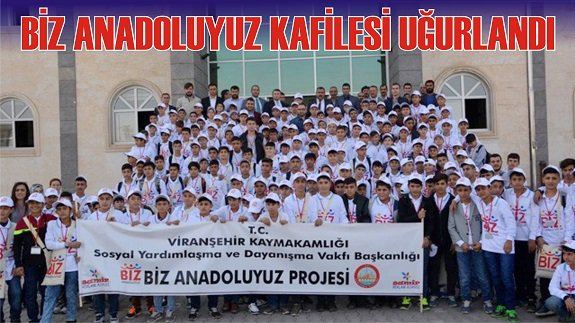 Viranşehir´de "Biz Anadoluz" Projesi Kapsamında 179 Kişi İstanbul´a Uğurlandı