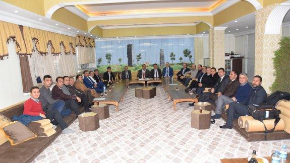 Viranşehir İlçe Milli Eğitim Müdürlüğü Öğretmen Evinde Toplantı Düzenledi